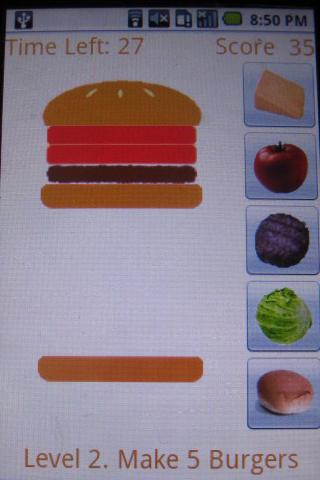 Burger Stacko Android Arcade & Action