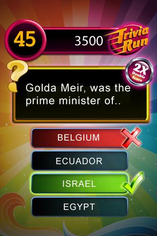 Trivia Run Lite Android Brain & Puzzle