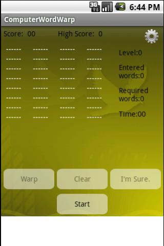 Computer Text Twist Android Brain & Puzzle