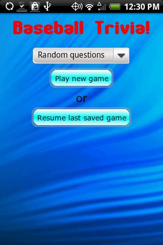 Baseball Trivia! Android Brain & Puzzle