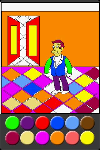 Simpsons Coloring Pages Android Casual