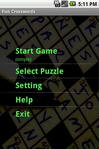 Fun Crosswords Android Brain & Puzzle