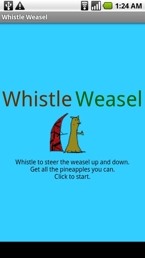 Whistle Weasel Android Arcade & Action