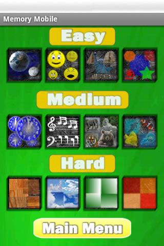 Memory Mobile LITE Android Brain & Puzzle