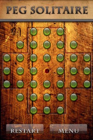 Peg Solitaire 320×480 Android Brain & Puzzle