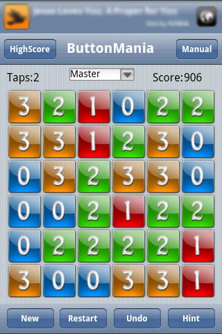 Button Mania Android Brain & Puzzle