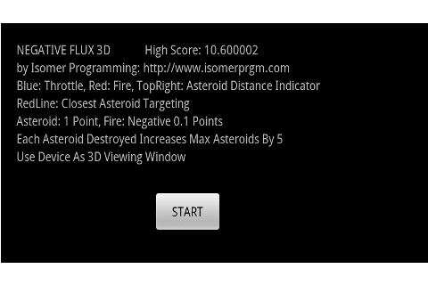 Negative Flux 3D Android Arcade & Action