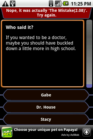 House  QuoteTrivia