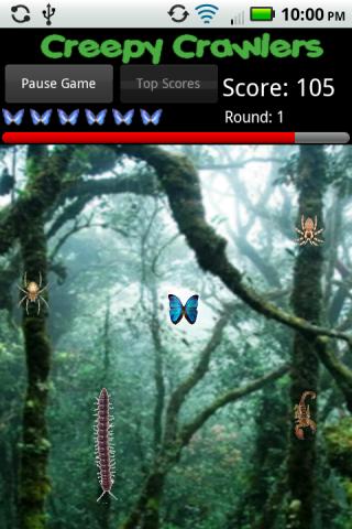 Creepy Crawlers Android Arcade & Action