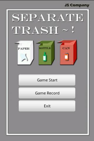 Separate Trash~! Game Android Arcade & Action