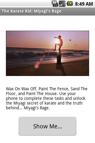The Karate Kid: Miyagi’s Rage Android Arcade & Action