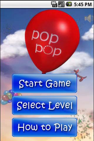 PopPop – Balloons a Popping Android Arcade & Action