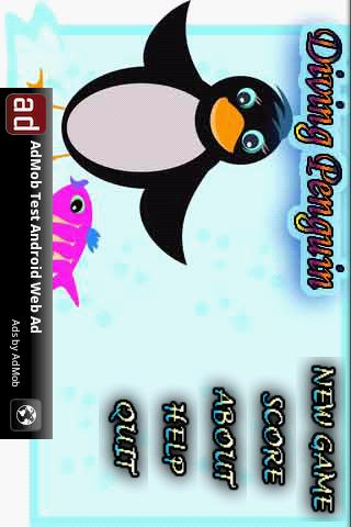Diving Penguin Android Arcade & Action