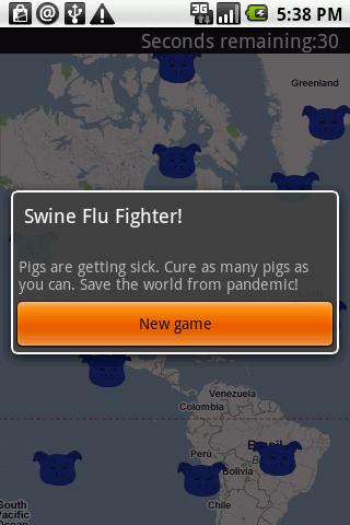 Swine flu fighter Android Arcade & Action
