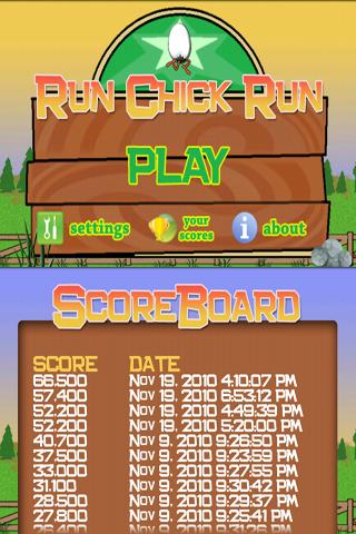 Run Chick Run Lite Android Arcade & Action