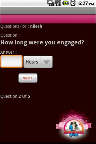 The Newlywed Quiz Android Brain & Puzzle