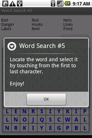 Word Search #5 Android Brain & Puzzle