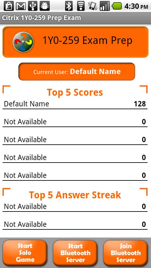 Citrix 1Y0-259 Practice Exam Android Brain & Puzzle