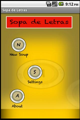 Sopa de Letras Android Brain & Puzzle