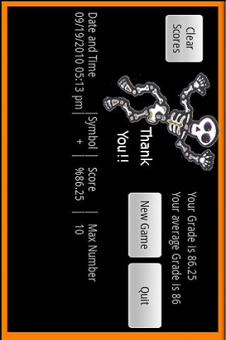 Halloween Math Add&Subtract Android Brain & Puzzle