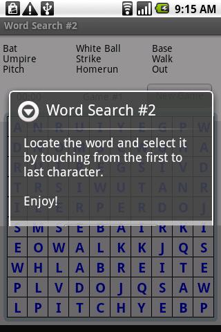 Word Search #2 Android Brain & Puzzle