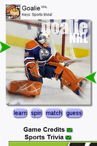 Hockey Goalies (Keys) Android Brain & Puzzle