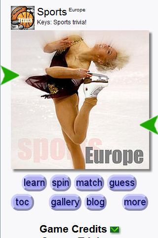 Sports Europe (Keys) Android Brain & Puzzle