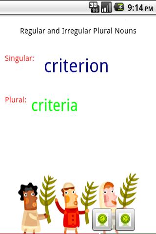 Grammar – Singular Plural Android Brain & Puzzle