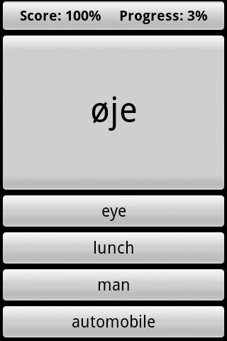 Danish Vocabulary Quiz Android Brain & Puzzle
