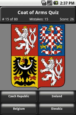 Coat of Arms Quiz Android Brain & Puzzle