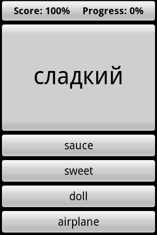 Russian Vocabulary Quiz