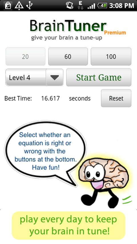 Brain Tuner Premium Android Brain & Puzzle