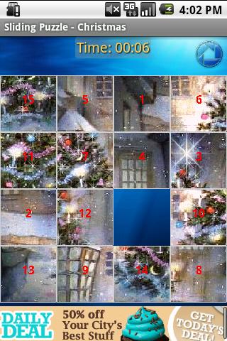 Christmas – Slide Puzzle Android Brain & Puzzle