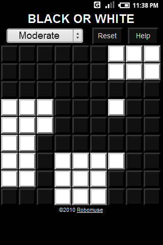 Black or White (Free) Android Brain & Puzzle
