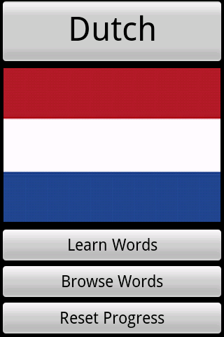 Dutch Vocabulary Quiz Android Brain & Puzzle