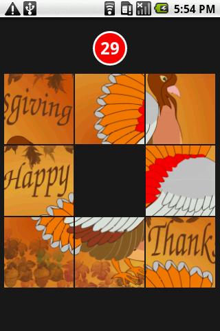 Thanksgiving Puzzles Android Brain & Puzzle