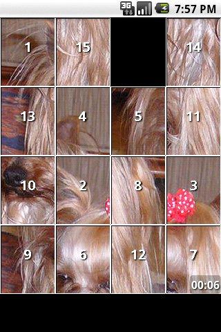 Yorkie Slide Puzzle iSlider Android Brain & Puzzle