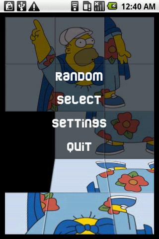 The Simpsons Puzzle Android Brain & Puzzle