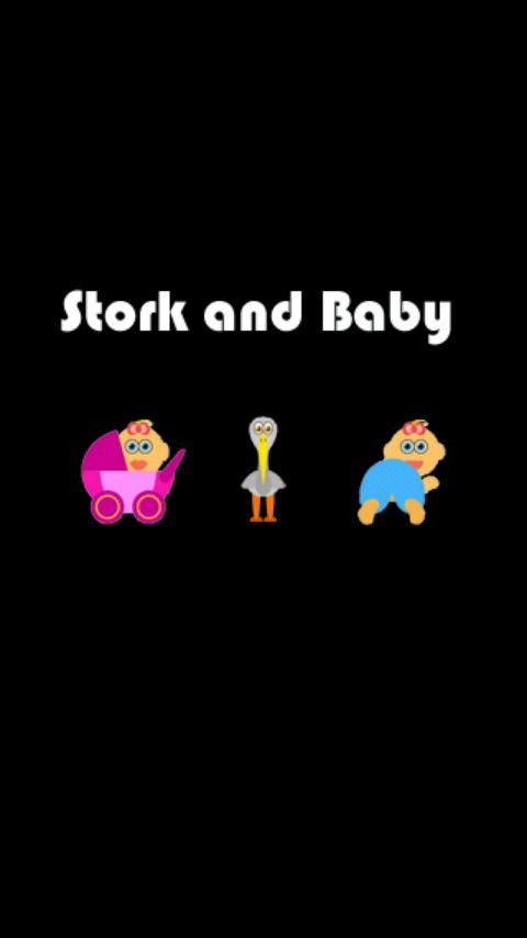 Stork and Baby Pro