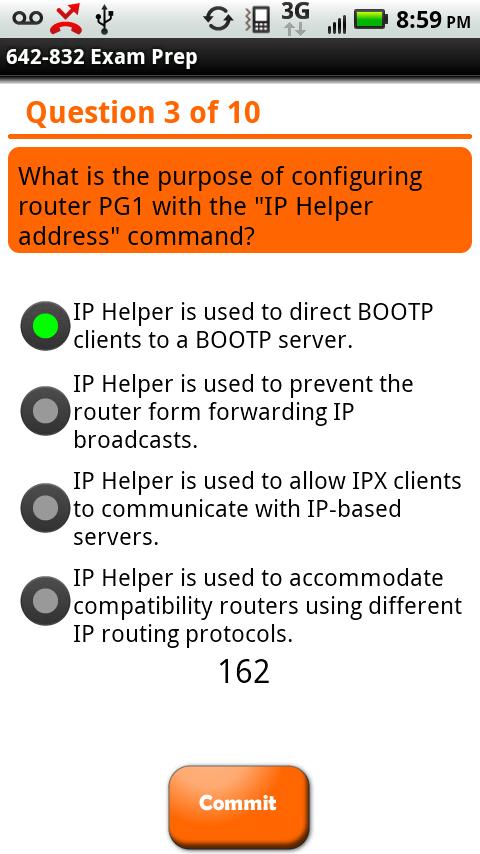 CCNP TSHOOT Prep Exam 642-832 Android Brain & Puzzle