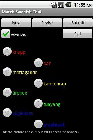 Match Swedish Thai Android Brain & Puzzle