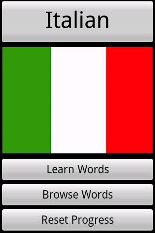 Italian Vocabulary Quiz Android Brain & Puzzle
