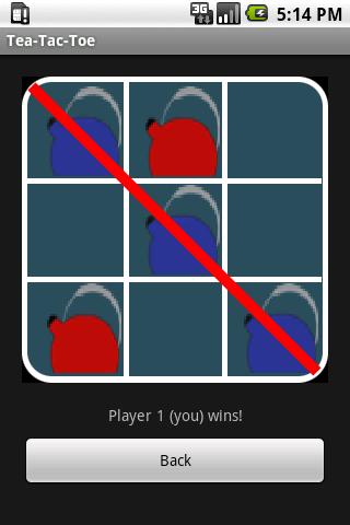 Tea-Tac-Toe Android Brain & Puzzle