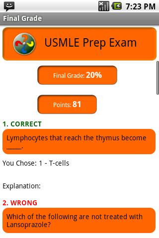 USMLE Practice Exam Android Brain & Puzzle