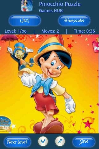 Pinocchio Puzzle Android Brain & Puzzle