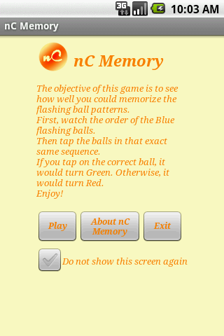 nC Memory Android Brain & Puzzle
