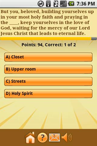 The Bible Trivia Challenge Android Brain & Puzzle