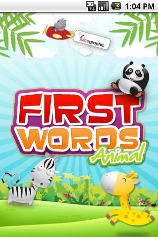 First Words Animal