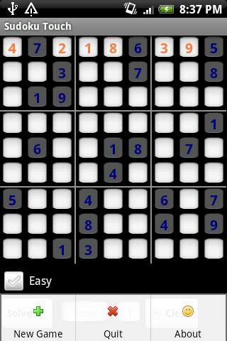 Sudoku Touch Android Brain & Puzzle