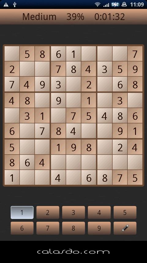 Calasdo Numbers Gold Android Brain & Puzzle